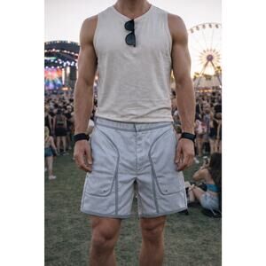 Size:48/32 Calvin Klein Collection Men's Mesh Shorts Made In Italy
